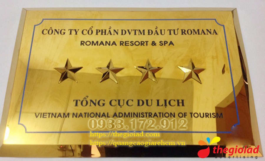 bảng tên công ty bằng đồng bảng tên công ty bằng đồng