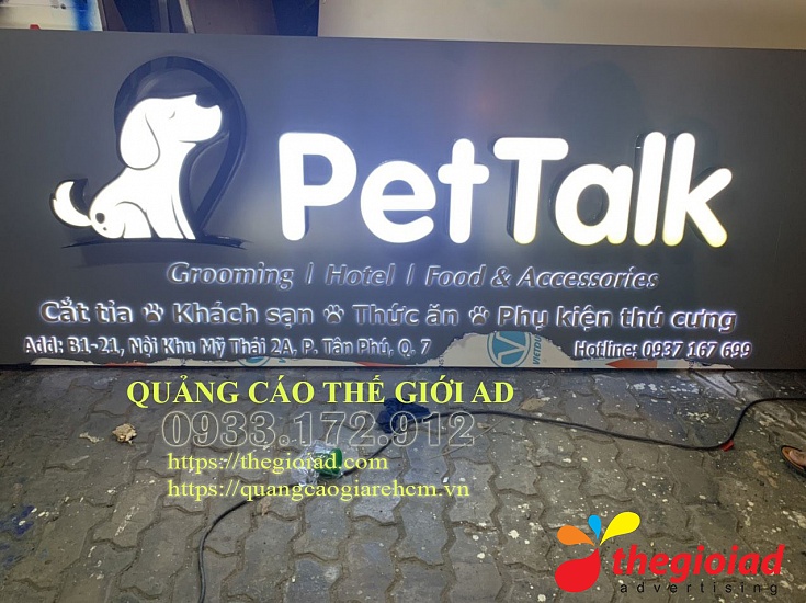 biển hiệu chữ nổi biển hiệu chữ nổi