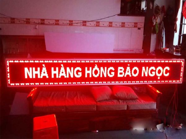 Bảng Hiệu Đèn LED Chạy Chữ Là Gì? Ứng Dụng & Hiệu Quả Quảng Cáo