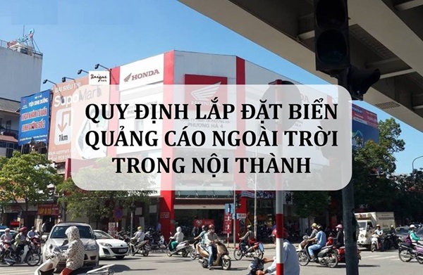 Quy Định Quảng Cáo Ngoài Trời Tại TP.HCM Mới Nhất | Tránh Bị Phạt