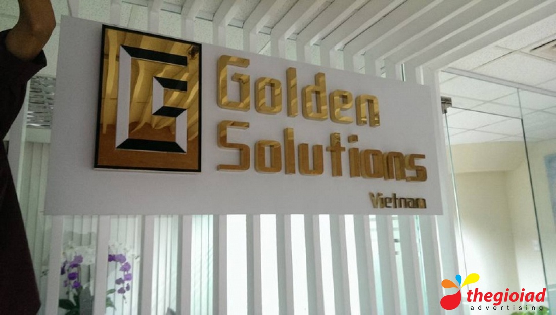 Chữ nỗi Inox - Golden Solutions