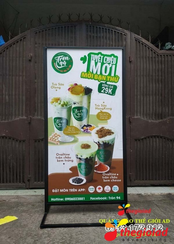 Bảng hiệu Standee
