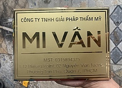 Làm Bảng Hiệu Công Ty Tại TPHCM 2026 | Bảng Inox Mica