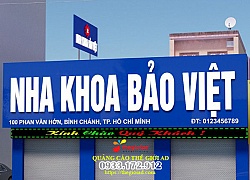 Làm Bảng Hiệu Nha Khoa Đẹp TPHCM | Biển Hiệu Cao Cấp