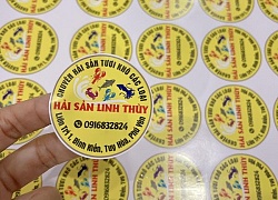Xưởng In Decal Tem Nhãn, Sticker, Logo tại Nhà Bè Giá Rẻ