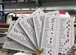Xưởng in Menu ở Nhà Bè giá rẻ giao tận nơi