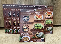 In Menu quận 3 đẹp cho nhà hàng quán ăn