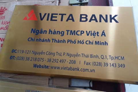 Bảng Công Ty Inox - Mica