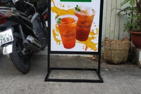 Mẫu Standee mới