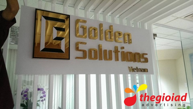Chữ nỗi Inox - Golden Solutions