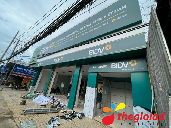 Bảng Hiệu Ngân Hàng BIDV