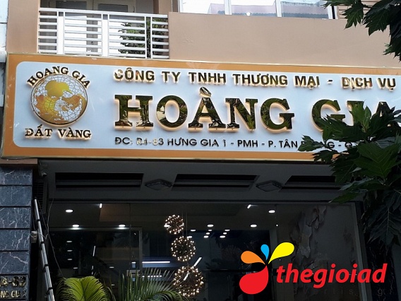 Chữ nổi Inox