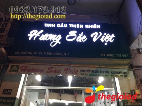 Một số dự án bảng hiệu quảng cáo của Thế Giới AD