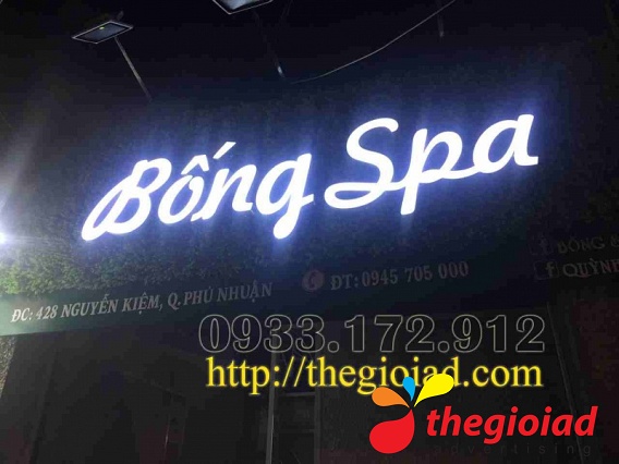 Bảng hiệu chữ nổi đèn led tổng hợp