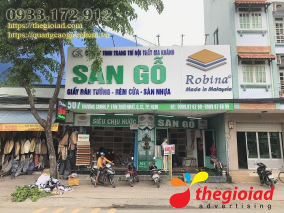 Một số dự án bảng hiệu quảng cáo tháng 11/2019