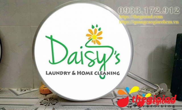 Bộ mẫu hộp đèn logo và poster quảng cáo