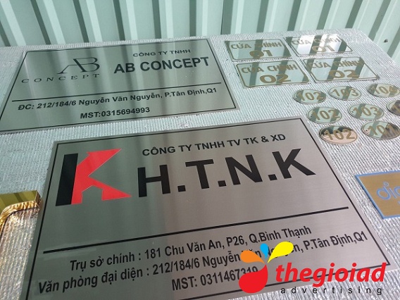 Bảng Inox Ăn Mòn