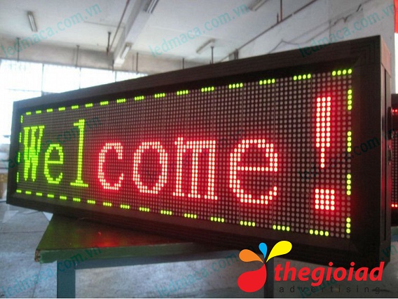Mẫu bảng LED chạy chữ Welcome
