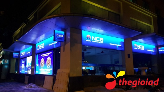 Bảng hiệu quảng cáo công ty Thế Giới AD thực hiện