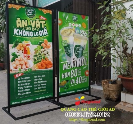 Standee & bảng trưng bày