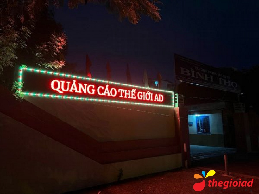 Ảnh bảng hiệu tham khảo – Thiết kế, thi công bảng hiệu quảng cáo tại TP.HCM