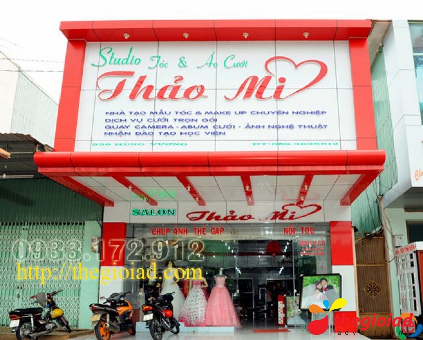 Ảnh bảng hiệu tham khảo – Thiết kế, thi công bảng hiệu quảng cáo Quận 5