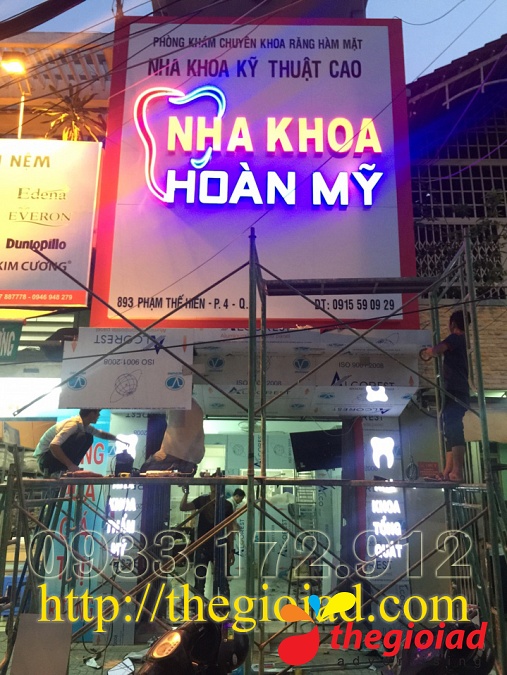 Ảnh bảng hiệu tham khảo – Thiết kế, thi công bảng hiệu quảng cáo Quận 8