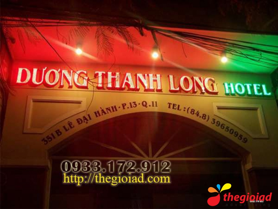 Ảnh bảng hiệu tham khảo – Thiết kế, thi công bảng hiệu quảng cáo Quận 8