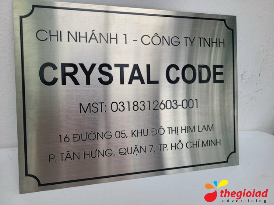 Ảnh bảng hiệu tham khảo – Bố trí bảng hiệu công ty