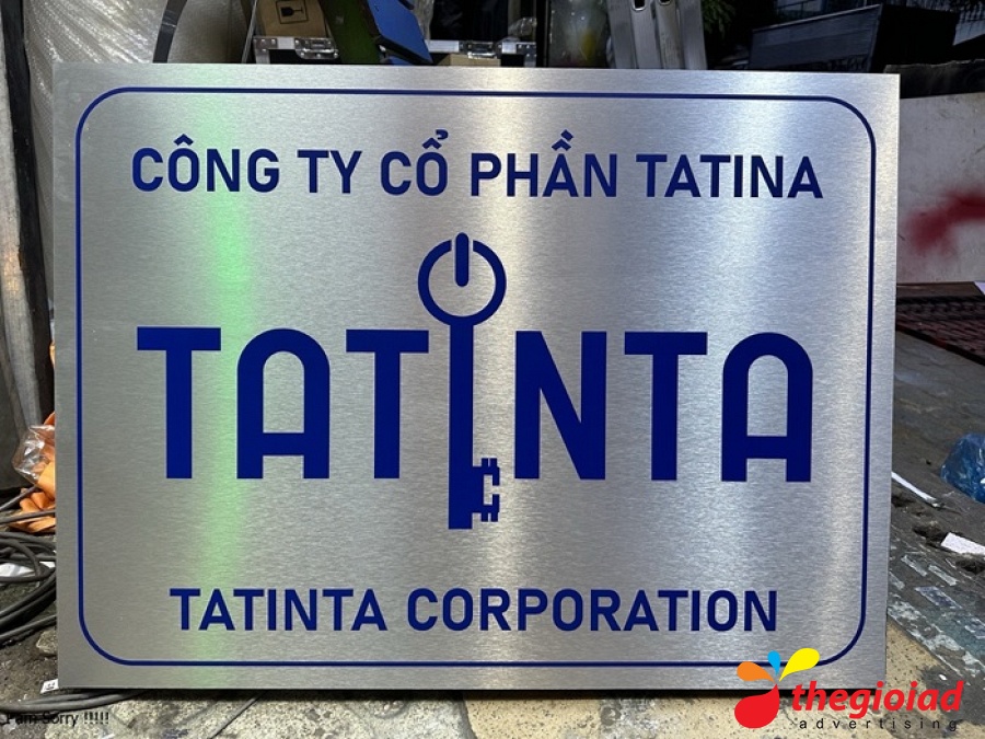 Ảnh bảng hiệu tham khảo – Bố trí bảng hiệu công ty