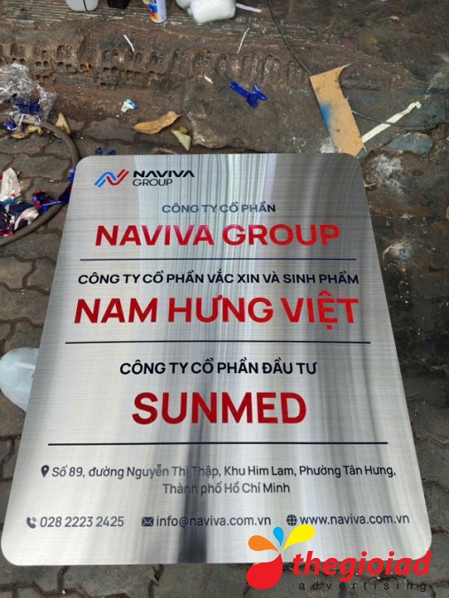 Ảnh bảng hiệu tham khảo – Bố trí bảng hiệu công ty
