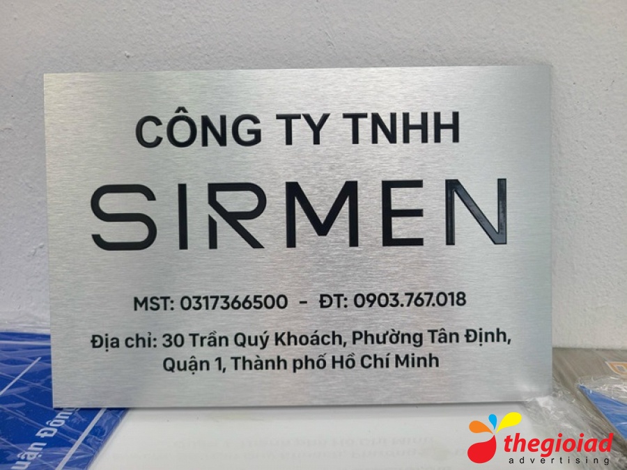 Ảnh bảng hiệu tham khảo – Chi phí làm bảng công ty: dự trù theo từng hạng mục