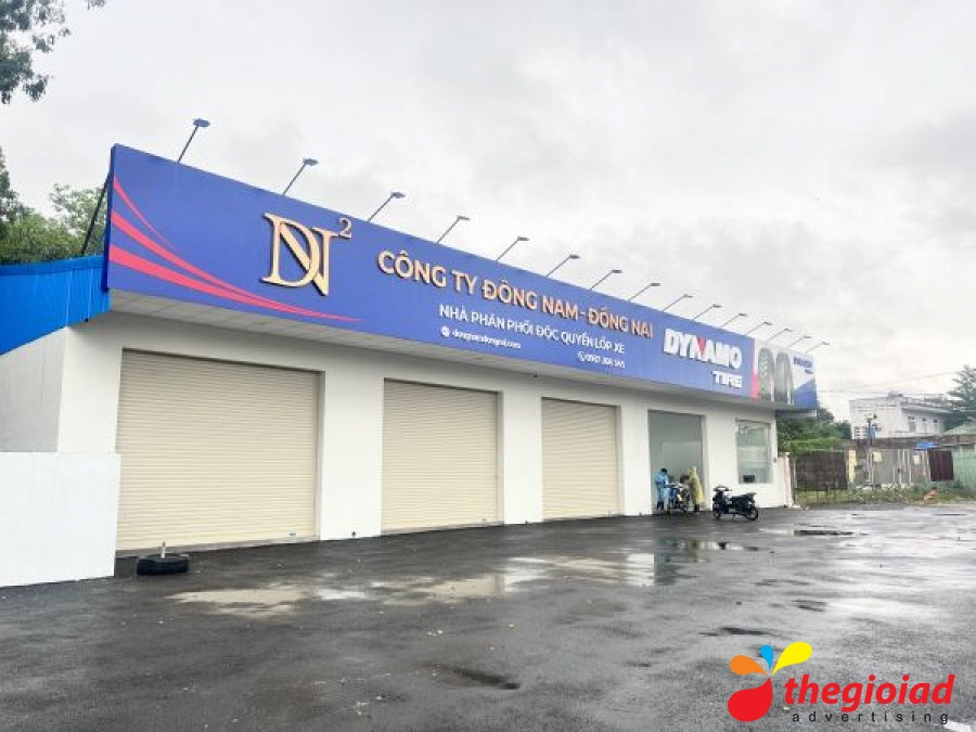 Ảnh bảng hiệu tham khảo – Chi phí làm bảng công ty: dự trù theo từng hạng mục