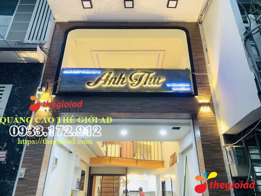 Ảnh bảng hiệu tham khảo – Thiết kế, thi công bảng hiệu quảng cáo tại TP.HCM
