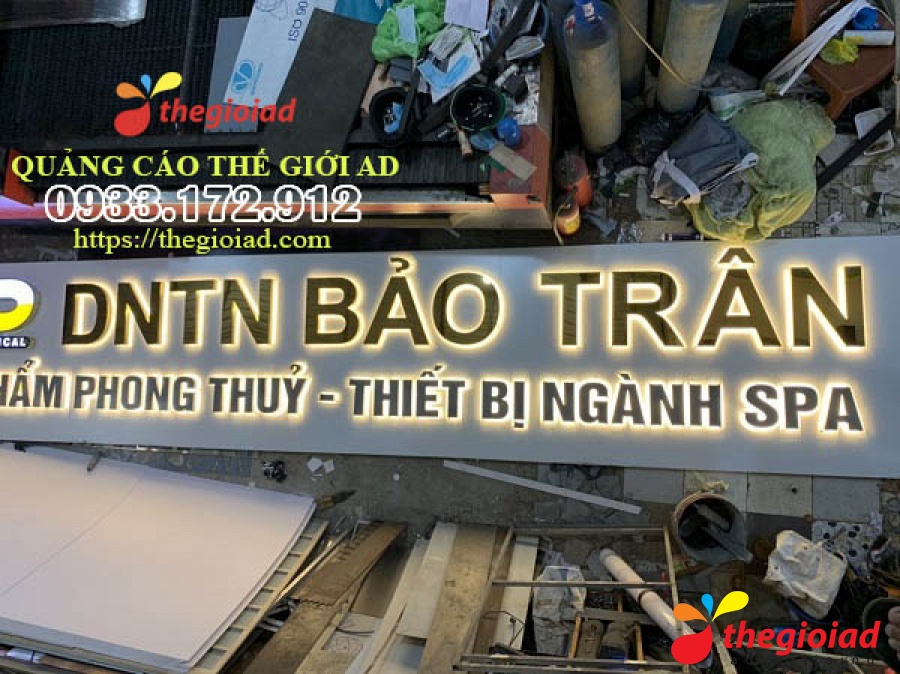 Ảnh bảng hiệu tham khảo – Thiết kế, thi công bảng hiệu quảng cáo tại TP.HCM
