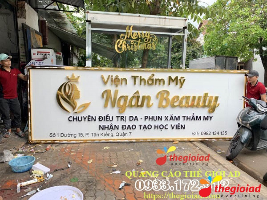 Ảnh bảng hiệu tham khảo – Thiết kế, thi công bảng hiệu quảng cáo tại TP.HCM