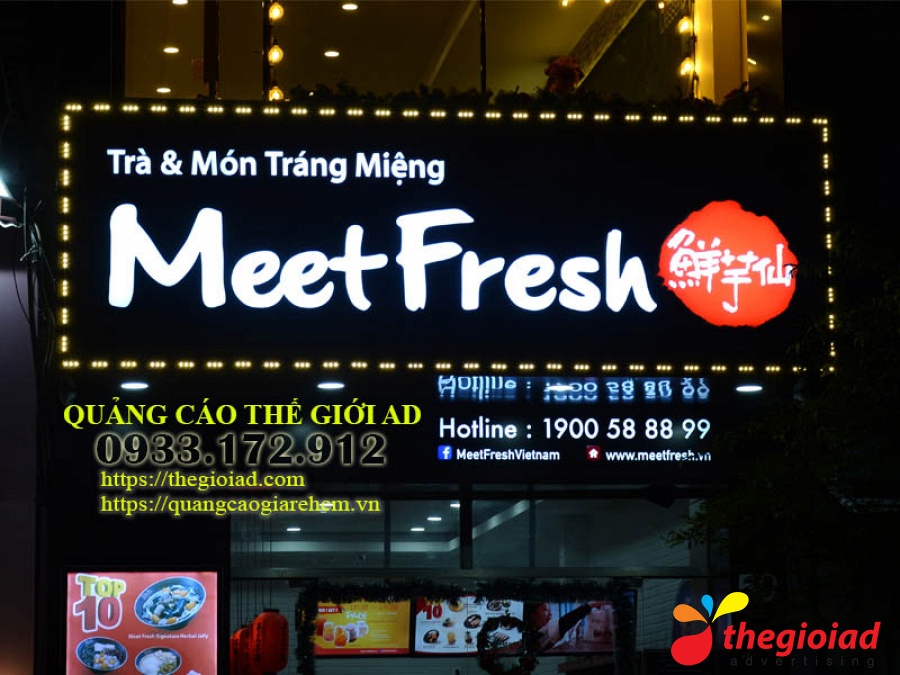 Ảnh bảng hiệu tham khảo – Thiết kế, thi công bảng hiệu quảng cáo Quận 5