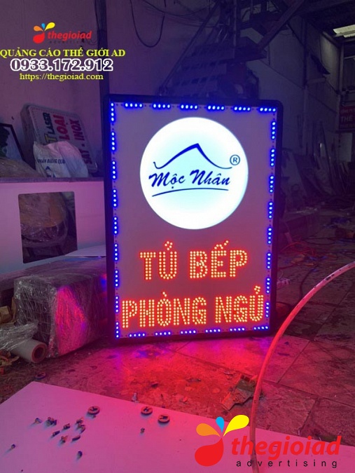 Ảnh bảng hiệu tham khảo từ bài viết Thế Giới AD