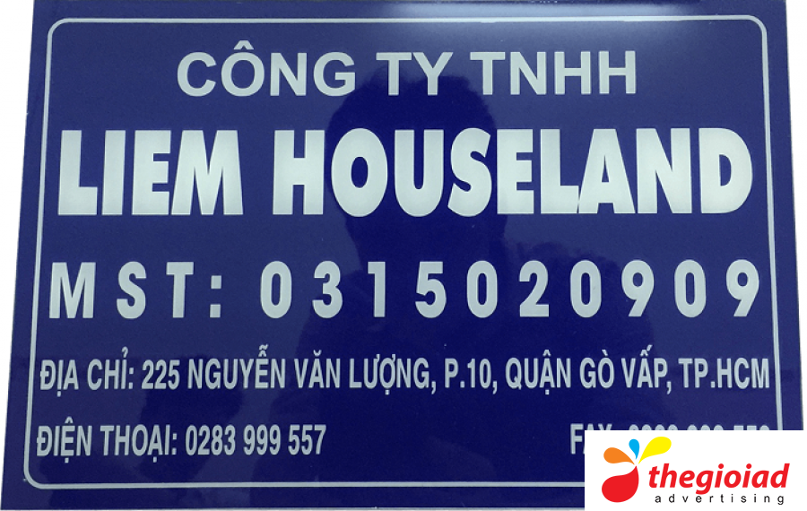 Bảng Công Ty Inox - Mica – góc nhìn 10