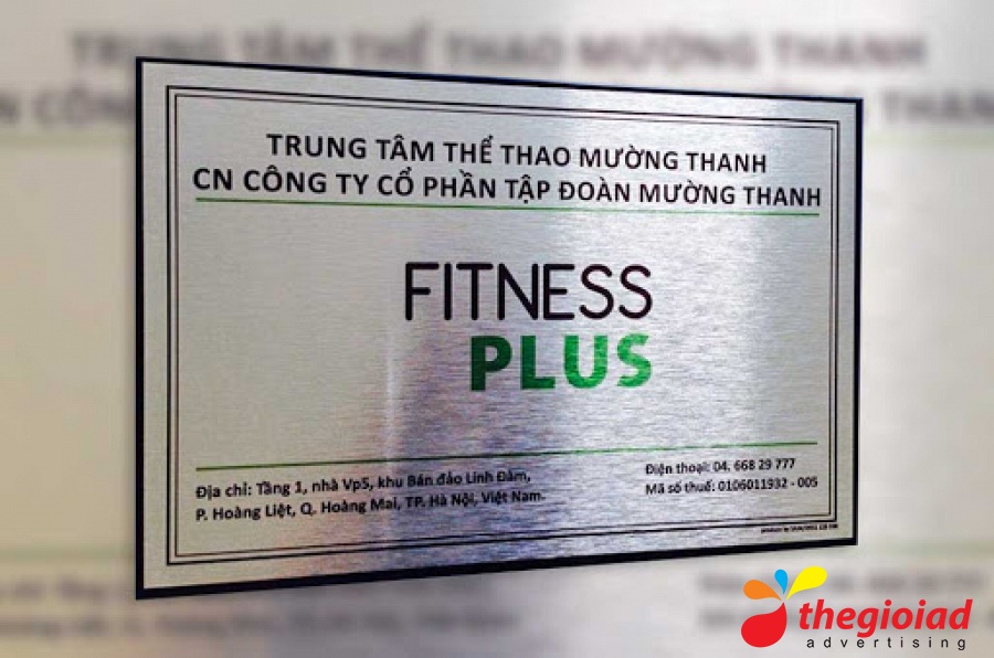 Bảng Công Ty Inox - Mica – góc nhìn 6