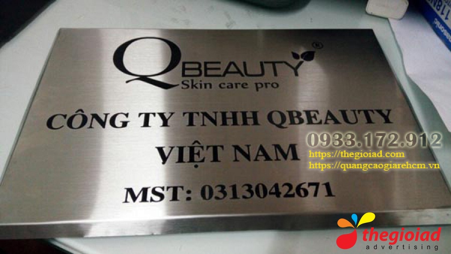 Ảnh bảng hiệu tham khảo – Làm bảng hiệu, bảng tên công ty tại TP.HCM
