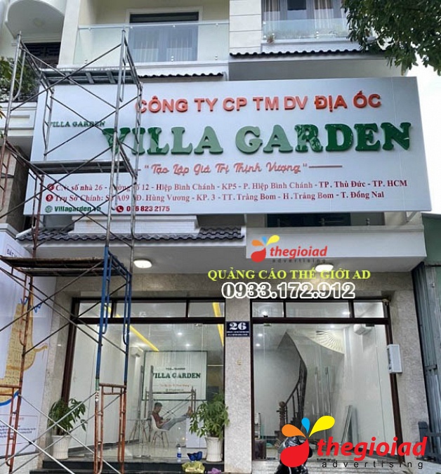 Ảnh bảng hiệu tham khảo từ bài viết Thế Giới AD