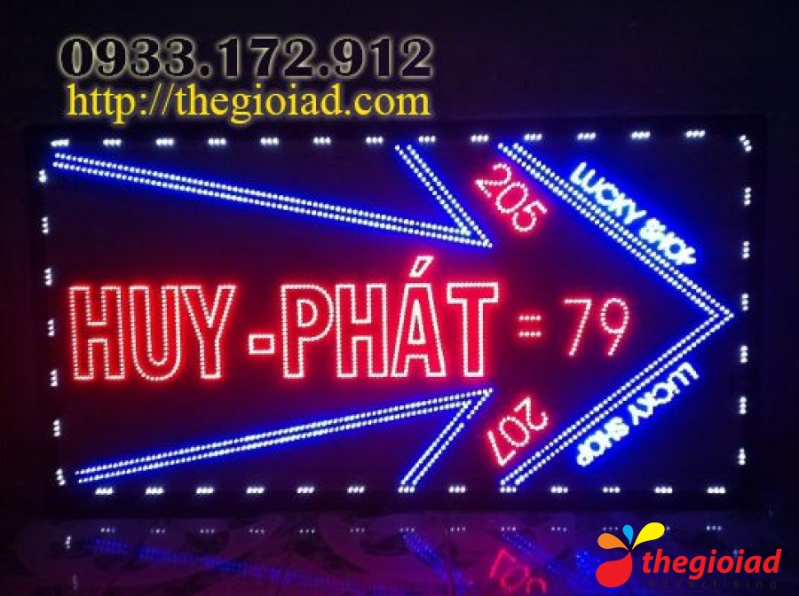 Ảnh bảng hiệu tham khảo – Thiết kế, thi công bảng hiệu quảng cáo Quận 8