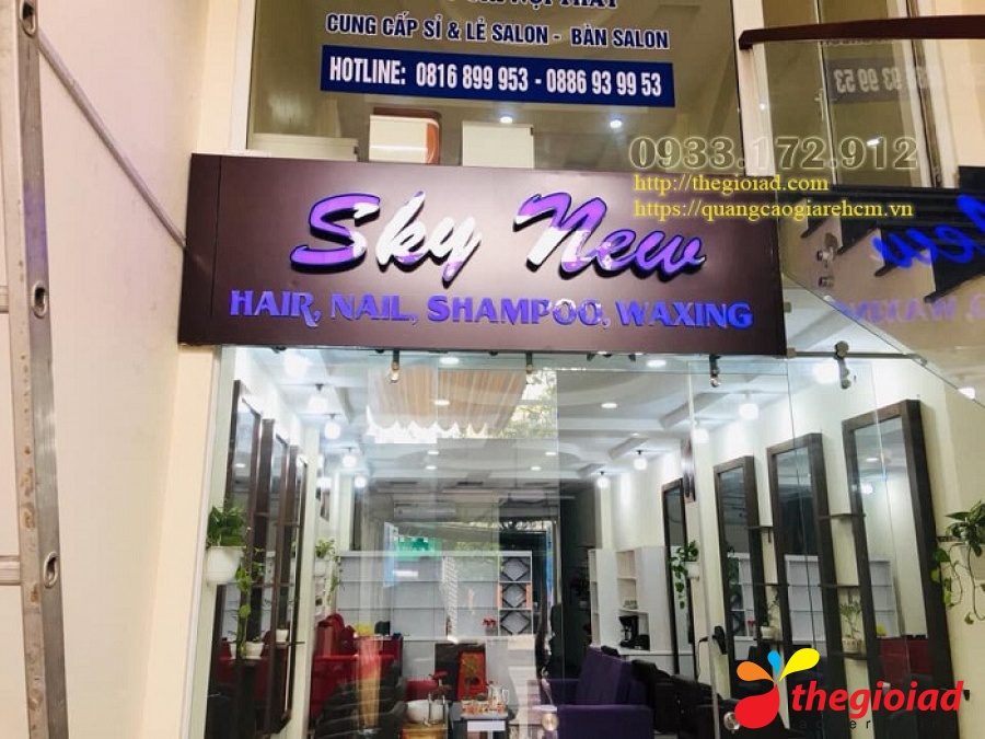 Ảnh bảng hiệu tham khảo – Thiết kế, thi công bảng hiệu quảng cáo Quận 1