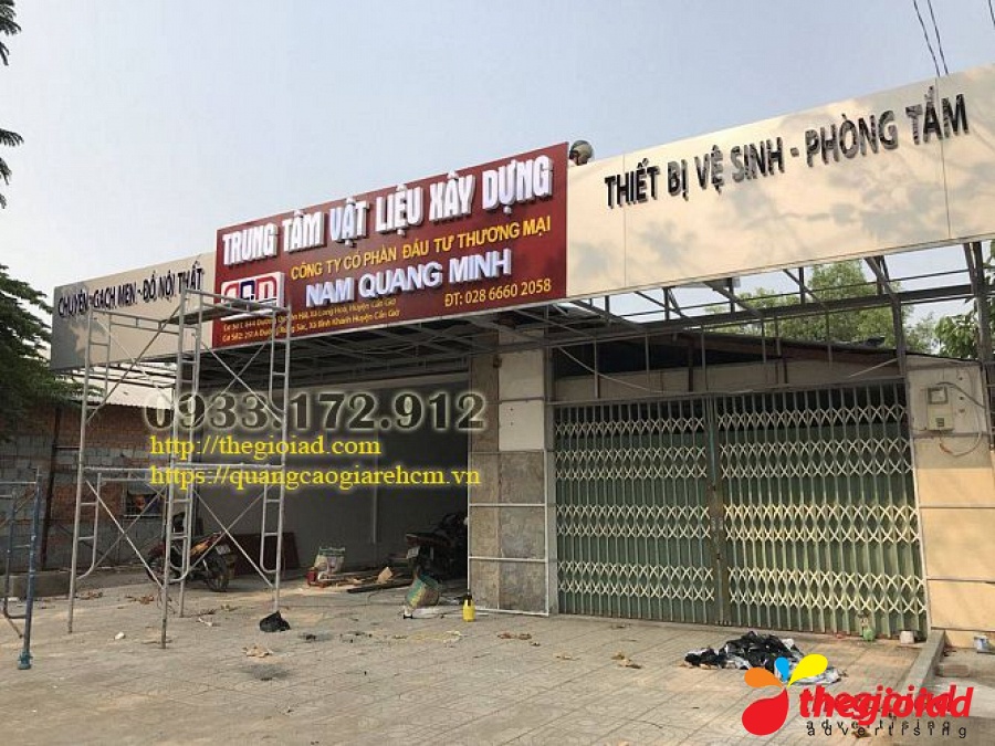 Ảnh bảng hiệu tham khảo – Làm bảng hiệu, bảng tên công ty tại TP.HCM