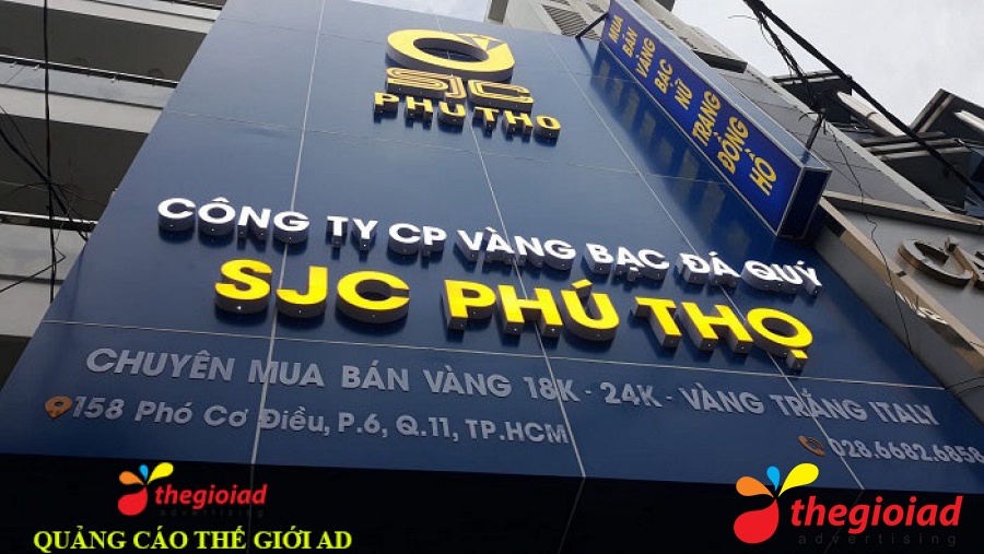 Ảnh bảng hiệu tham khảo – Làm bảng hiệu, bảng tên công ty tại TP.HCM