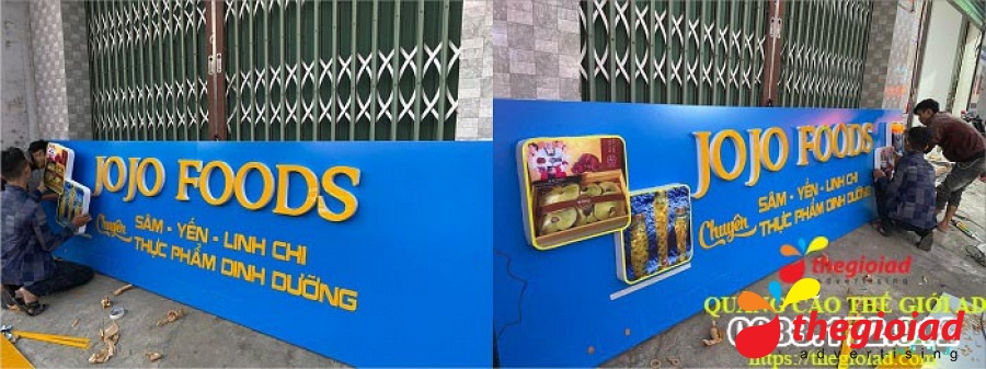 Ảnh bảng hiệu tham khảo từ bài viết Thế Giới AD