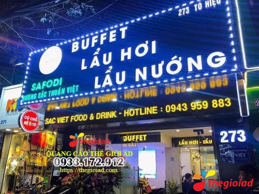 Ảnh bảng hiệu tham khảo từ bài viết Thế Giới AD