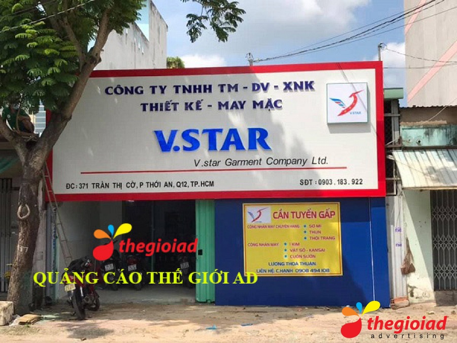 Ảnh bảng hiệu tham khảo – Thiết kế, thi công bảng hiệu quảng cáo Quận 4