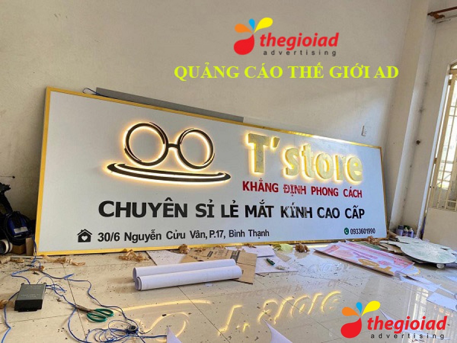 Ảnh bảng hiệu tham khảo – Thiết kế, thi công bảng hiệu quảng cáo Quận 4